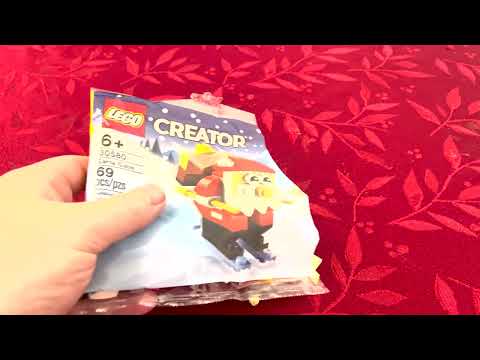 Vidéo LEGO Creator 30580 : Père Noël (Polybag)