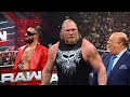 Brock Lesnar Joins Seth Rollins Faction The Vision WWE Raw 22 September 2025 Highlights