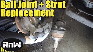 How to Replace a Lower Ball Joint, Steering Knuckle and Strut Assembly