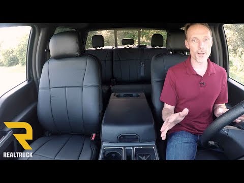 LeatherCraft SeatSkinz Seat Covers Fast Facts on a 2015 Ford F-150 SuperCrew