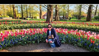 Exploring Keukenhof Netherlands 🇳🇱  2025