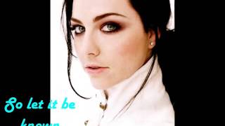 Amy Lee- It&#39;s A Fire (With Lyrics; HD)