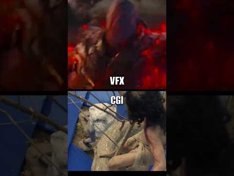VFX vs CGI. What is the  Difference between them ?