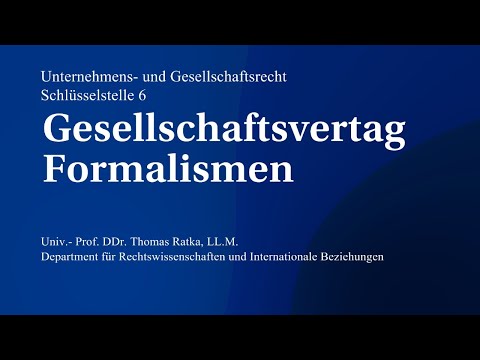 Corporate and company law: Articles of association formalities