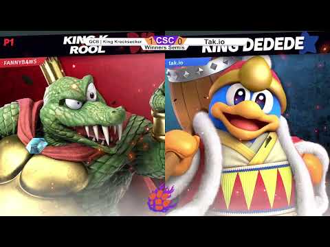Clocktower Smash 98 - LQ - King Krocksucker (King K. Rool) vs. Tak.io (Piranha Plant, Dedede) - SSBU