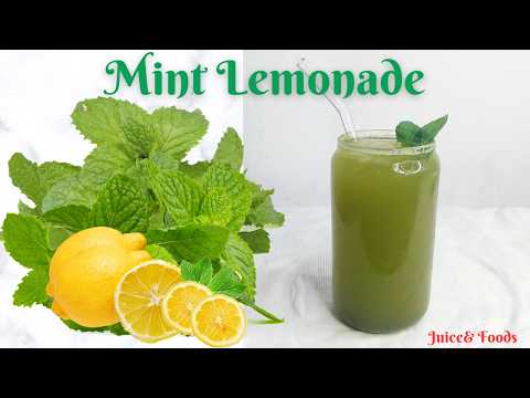 HOW TO MAKE LEMONADE || HOW TO MAKE LEMON MINT DRINK🌿🍋