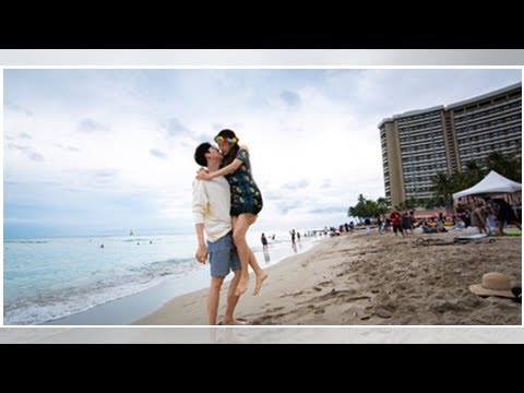 Former After School member Jung Ah shares she's having a blast on her honeymoon in Waikiki