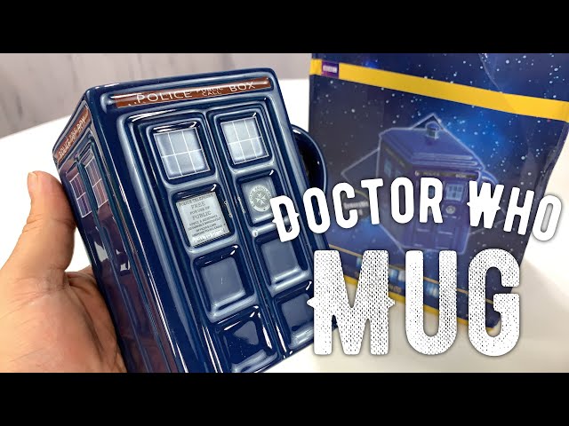 Vídeo relacionado con ZONSUSE Doctor Who Tardis Taza con tapa,Tazas Cafe Originales, Tazas Desayuno Bonitas, Taza de Café 3D en Forma de Tardis, Gran Regalo para los Fans de Hermano, Papá y Doctor Who, 450ML (Estilo D1)