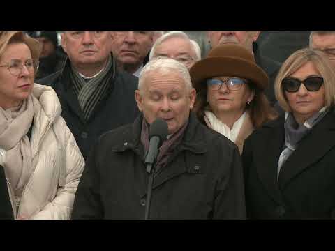 🔴 Jarosław Kaczyński - Oświadczenie Prezesa PiS