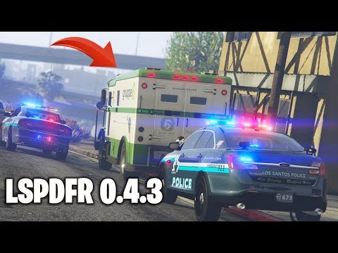 Armored Car Pulled Over - Good Bust! - GTA 5 LSPDFR POLICE MODS