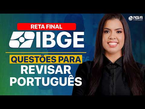 CONCURSO IBGE 2026 | Reta Final de Português - Questões para Revisar!
