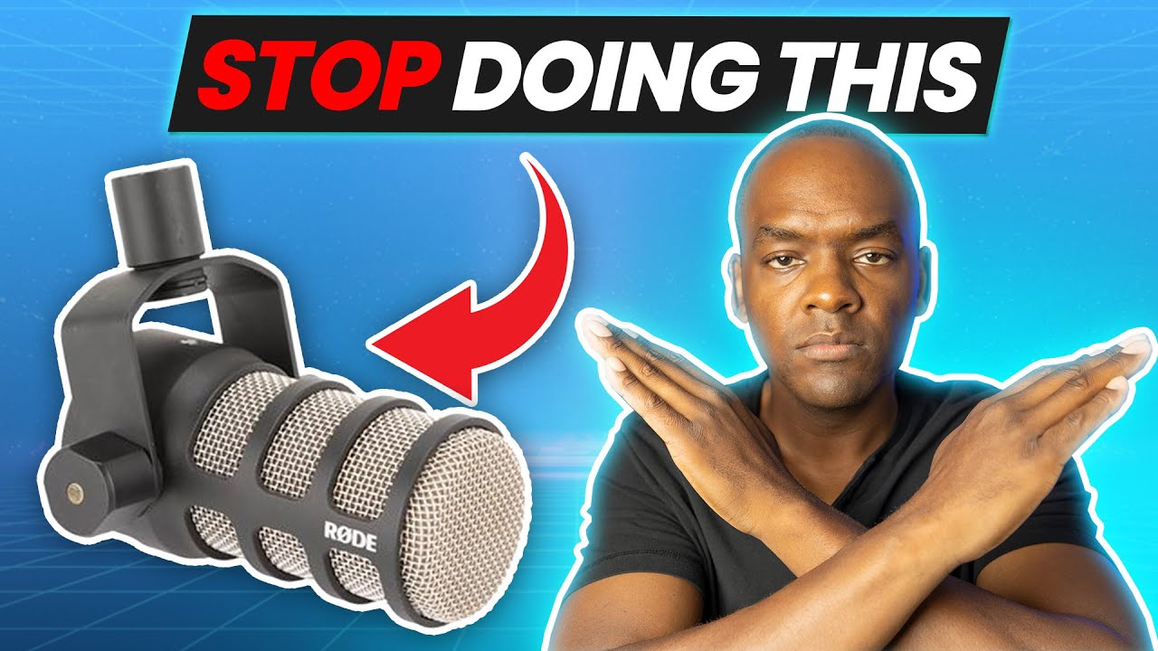 92% of people use microphones WRONG, here's why your audio s*cks!