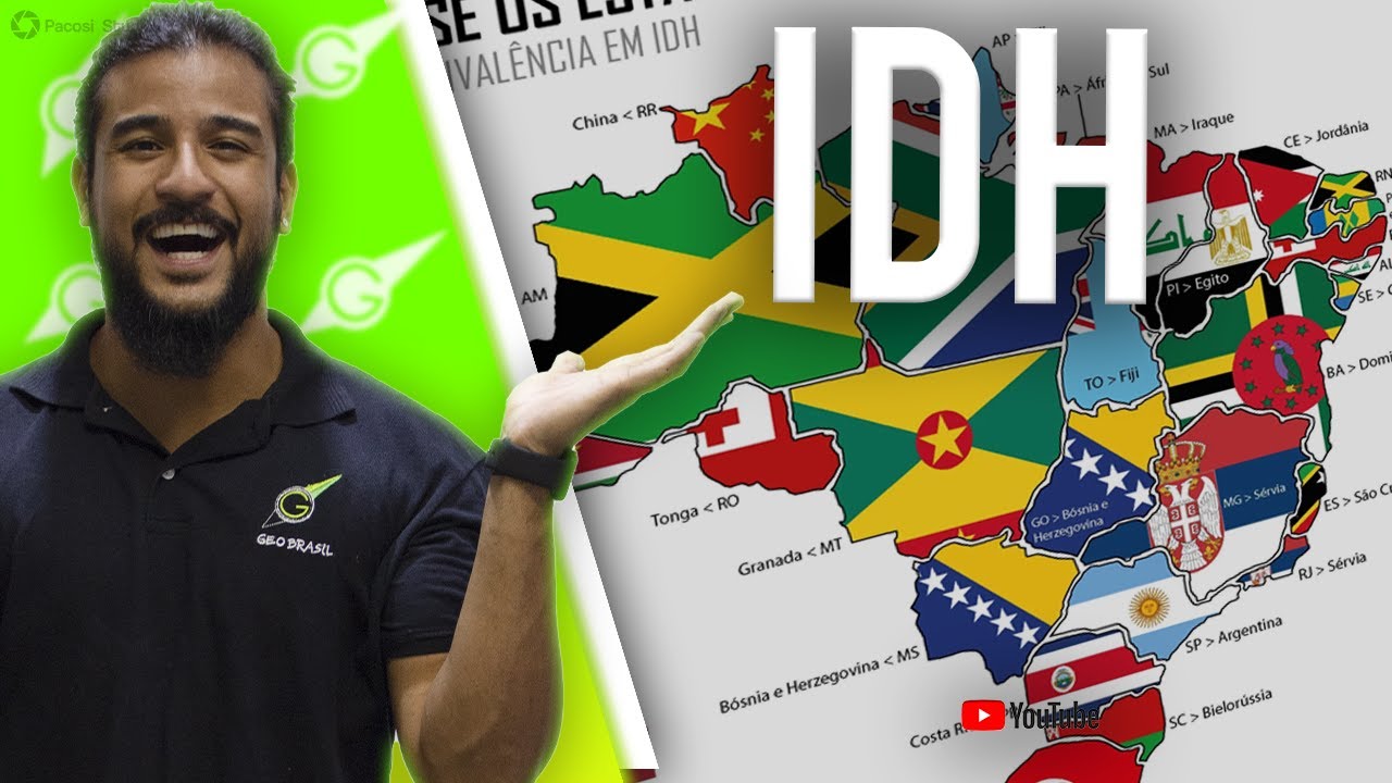 Índice de Desenvolvimento Humano (IDH) - Geobrasil