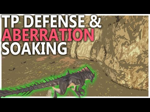 TELEPORTER DEFENSE AND ABERRATION SOAKING! SMALL TRIBES S4E33 | Ark Survival Evolved