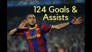 Download lagu Dani Alves ● All 124 Goals & Assists For FC Barcelona ● 2008-2016 ● HD mp3