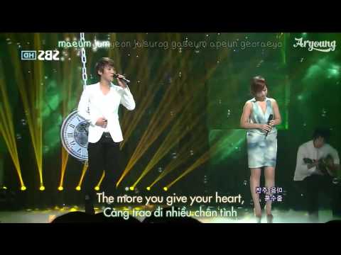 [Vietsub + Engsub + Kara] Parting Is All The Same - Yangpa ft Shin Jong Kook (Live)