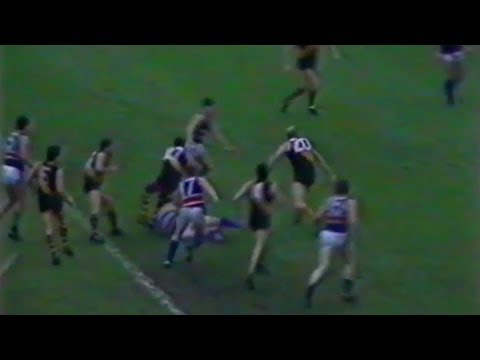 1986 VFL Round 11 - Richmond vs Footscray