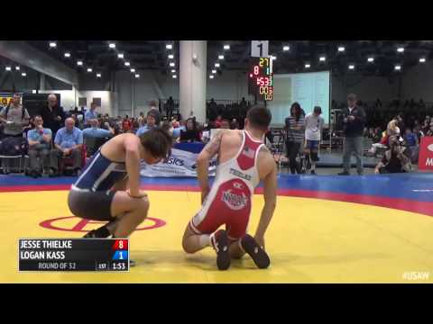 66 Round of 32 - Jesse Thielke, NYAC/OTC vs Logan Kass, NMU/OTS