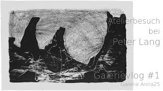 Peter Lang Atelierbesuch | Galerievlog #1