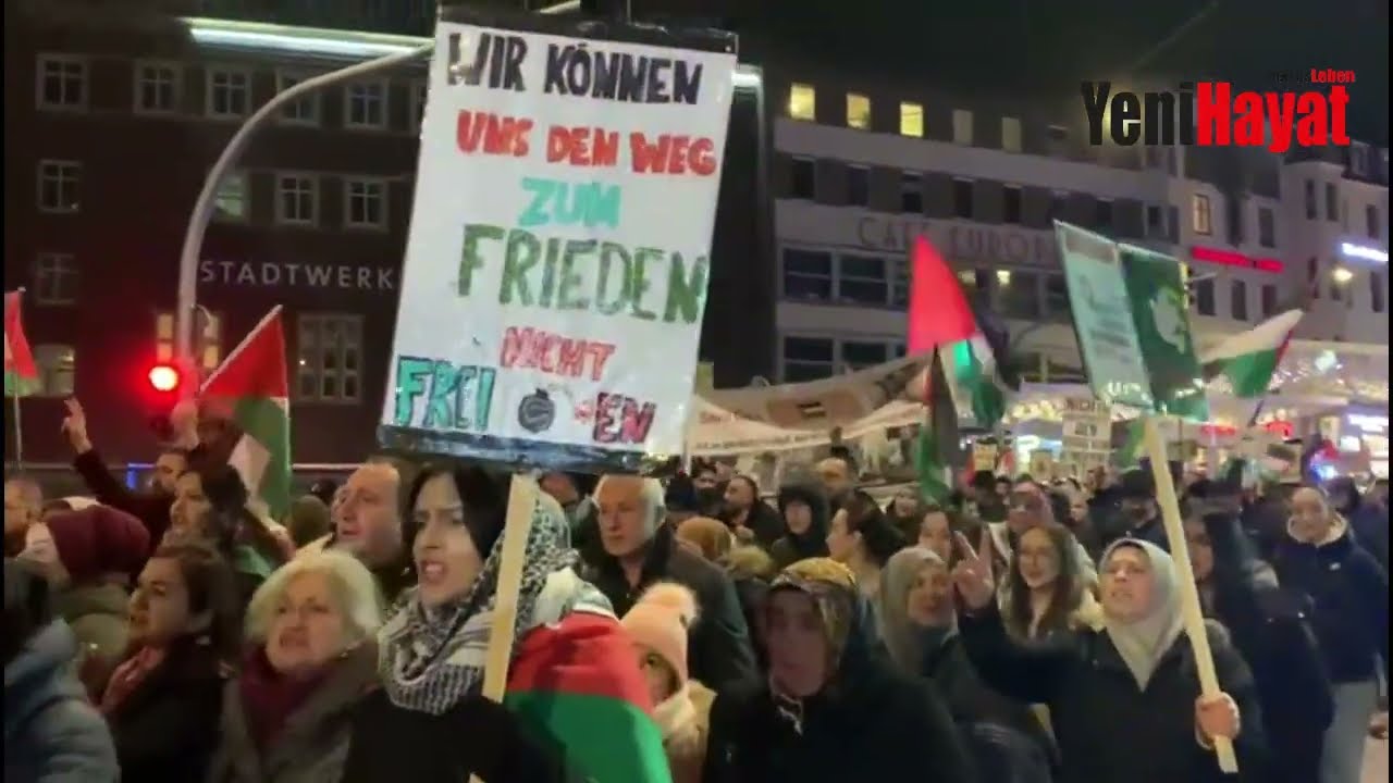 Demonstrationen in Bielefeld: Solidarität mit Palästina