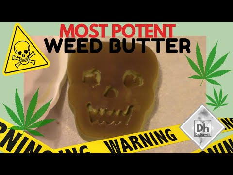 How To Make Youtube's Most Potent Cannabutter - The 114g Death Butter.
