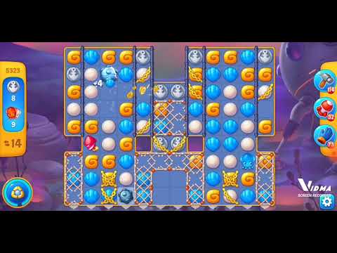 Fishdom. 5323 level no boosters and diamonds