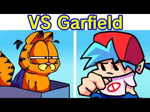 Friday Night Funkin' VS Garfield FULL WEEK + Cutscenes & Ending (FNF Mod/Hard) (Funkin' On a Monday)