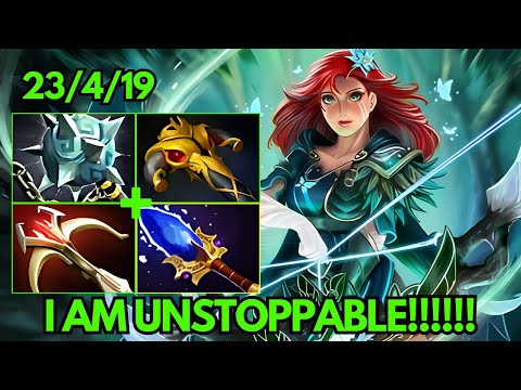 WINDRANGER IS UNSTOPPABLE!!!! - Dota 2 Gameplay 7.37