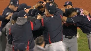 Tribe completes ALDS sweep over Red Sox Tribe completes ALDS sweep over Red Sox