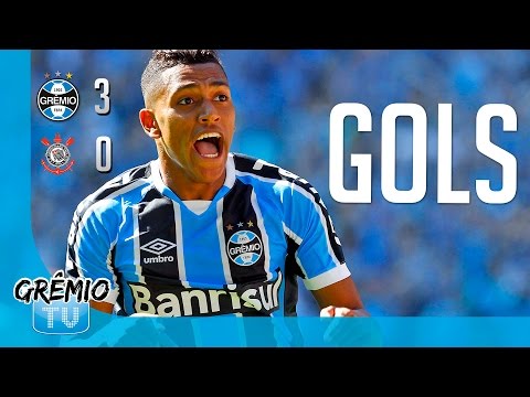 [GOLS] Grêmio 3x0 Corinthians (Campeonato Brasileiro 2016) l GrêmioTV
