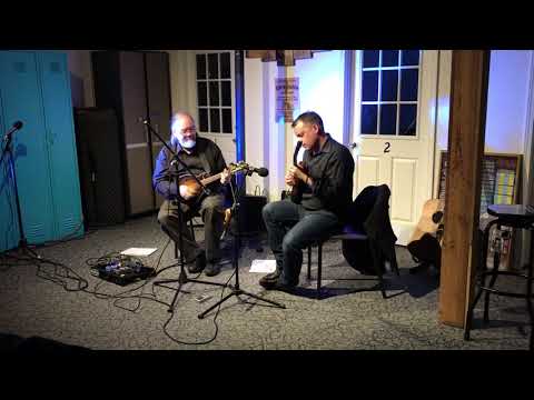 Don Julin and Tim Connell jazzing up the basement.