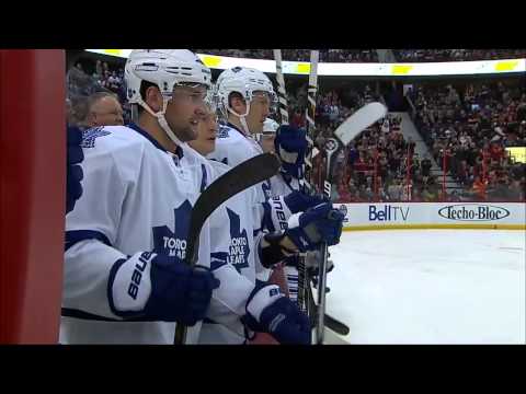 McLaren vs Kassian Fight (Toronto Maple Leafs vs Ottawa Senators April 20, 2013) NHL HD