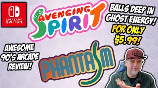 The Nintendo Switch Gets BALLS DEEP Into Ghost Energy! Phantasm | Avenging Spirit Arcade REVIEW!