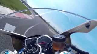 preview picture of video 'Triumph Daytona 675 R ACO10 - San Martino del Lago 2015'