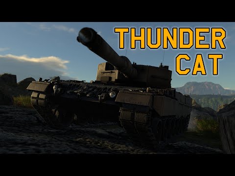 THUNDER CAT - Leopard 2A4 in War Thunder - feat.  G.91 R.3 - OddBawZ