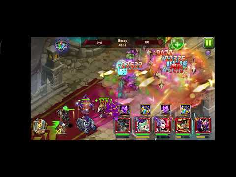Team free vs team meta MAGIC RUSH HEROES