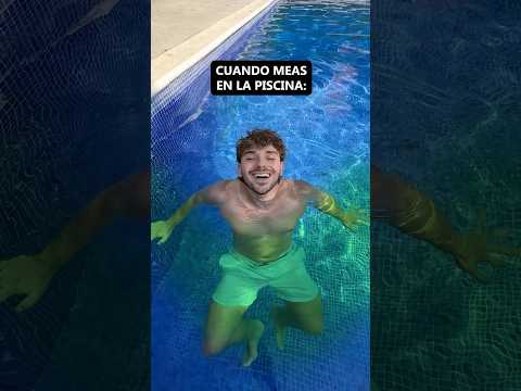 Cuando Meas en la PISCINA💦🤣#comedia