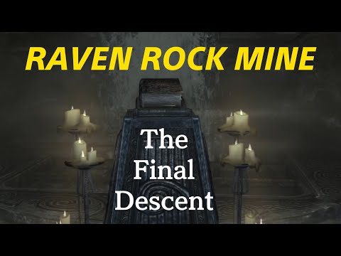 SKYRIM - RAVEN ROCK MINE (The Final Descent) Walkthrough