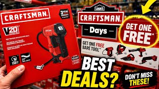 Everything You Should Buy During Craftsman Days at Lowe’s