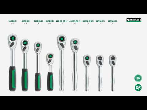 STAHLWILLE - FEINZAHNKNARREN / FINE-TOOTH RATCHETS