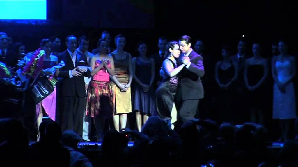 Facundo de la Cruz Gómez Palavecino y Paola Florencia Sanz, Campeones Tango Salón 2012