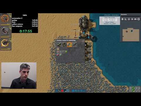 Factorio 0.16 100% speed run / extra life event - 16:10:51 by rain9441 [Part 1]