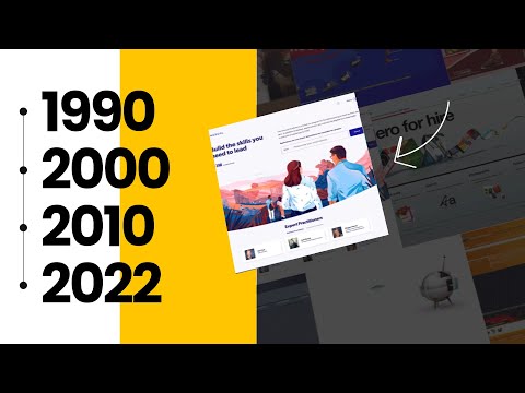 The Biggest Web Design Trends of the Last 30 Years