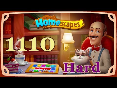 HomeScapes Hard level 1110