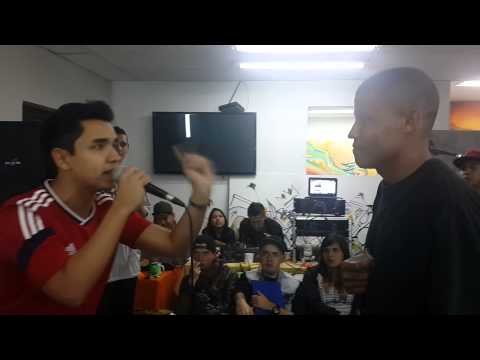BATALLA DE GALLOS/AFTER VISION 3/SEMI/DUNKEL VS PATRON MC/FREESTYLE RAP/HIP HOP/AYARA