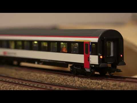 Marco's Model Railway Part 71 – Passengers, Lights and Tail Lights for the SBB Carriages