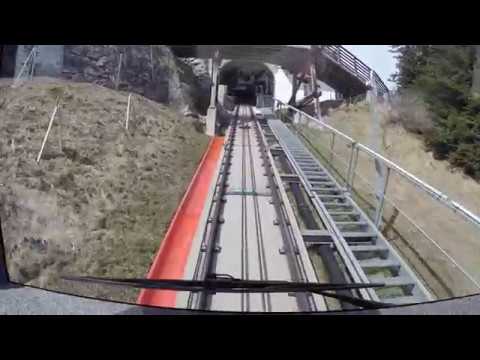 Standseilbahn Schatzalp (Bergfahrt), Davos Schatzalp