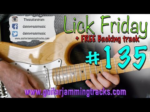 Guitar lesson Lick Friday week 135 - Lick is played over a Slow blues track I wrote. Enjoy.