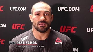 UFC Rochester: Davi Ramos - "Estarei pronto para lutar com qualquer um"