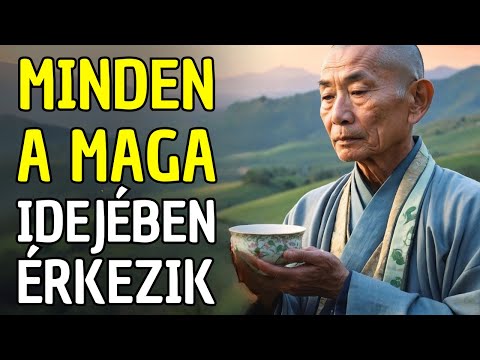 LAZÍTS! MINDEN A MAGA IDEJÉBEN ÉRKEZIK: 10 BUDDHISTA TANÍTÁS A BELSŐ BÉKÉVEL VALÓ ÉLETHEZ